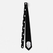 Corbata Calavera Conejo Krawatte (Rückseite)