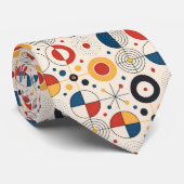 Corbata con diseño geométrico krawatte (Gerollt)