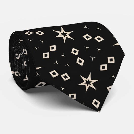 Corbata de estilo masculino moderno rayas krawatte (Gerollt)