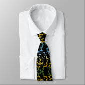 Corbata de leopardo en multicolor krawatte (Gebunden)