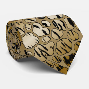 Corbata de tigre elegante krawatte