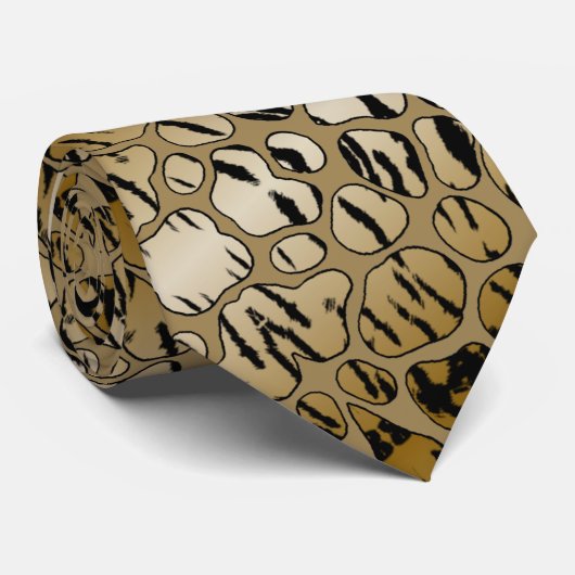 Corbata de tigre elegante krawatte (Gerollt)