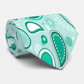 Corbata dibujo de color pastel verde elegante krawatte (Gerollt)