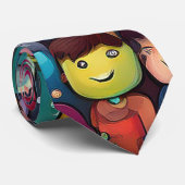 Corbata Divertida Krawatte (Gerollt)