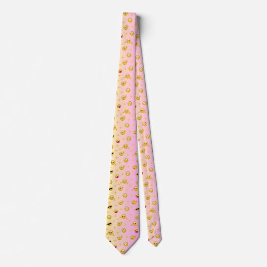 Corbata emojis diver/2 tonos krawatte (Vorderseite)