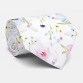 Corbata Floral elegante Krawatte (Gerollt)