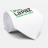 Corbata La Paz ciudad del cielo Krawatte (Gerollt)
