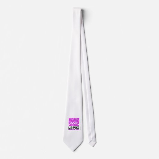 Corbata La Paz ciudad del cielo Krawatte (Vorderseite)