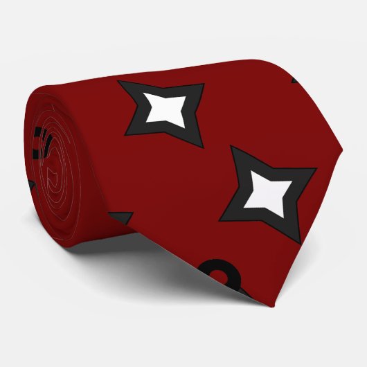 Corbata Ninja  Krawatte (Gerollt)