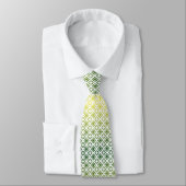 Corbata verde con amarillo krawatte (Gebunden)