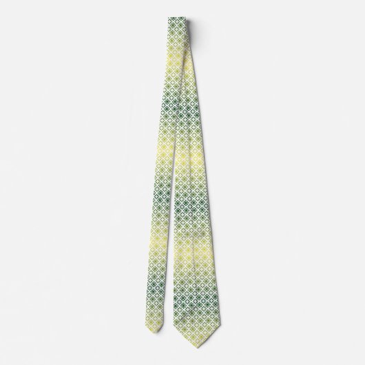 Corbata verde con amarillo krawatte (Rückseite)
