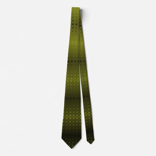 Corbata verde oliva con negro krawatte (Vorderseite)