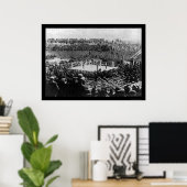 Corbett gegen Fitzsimmons Boxing Match 1897 Poster (Heimbüro)