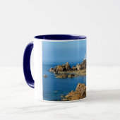 Corbiere Leuchtturm bei Ebbe Tasse (Vorderseite Links)