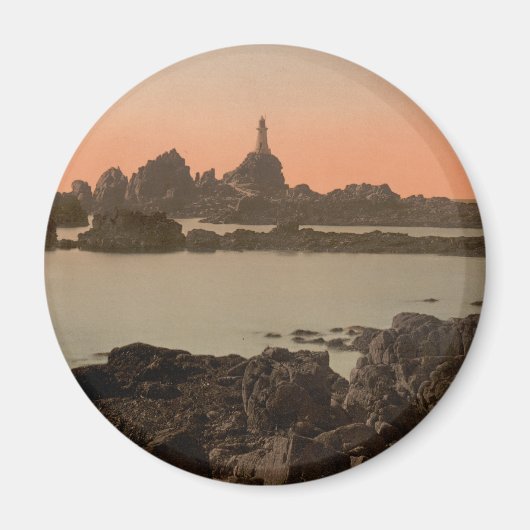 Corbiere Lighthouse I, Jersey, England Magnet (Vorne)
