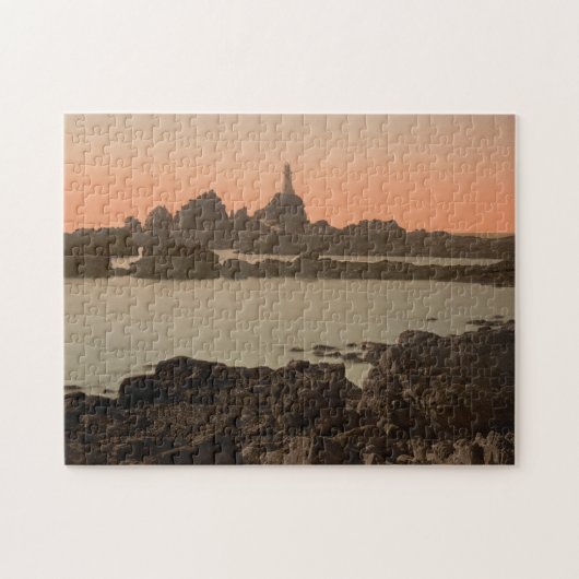 Corbiere Lighthouse I, Jersey, England Puzzle (Horizontal)
