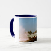 Corbiere Lighthouse in einem Wintersturm Tasse (Vorderseite Links)