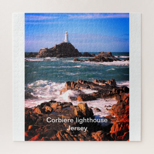 Corbiere lighthouse Jersey Puzzle (Vertikal)