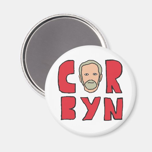Corbyn Magnet (Vorderseite/Rückseite)