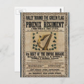 Corcoran Zouaves Postkarte (Vorne/Hinten)