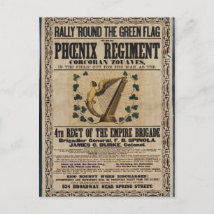 Corcoran Zouaves Postkarte