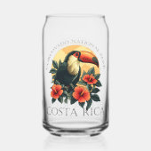 Corcovado Costa Rica Toucan Dosenglas (Rückseite)