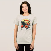 Corcovado Costa Rica Toucan Tri-Blend Shirt (Vorderseite voll)