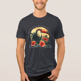 Corcovado Costa Rica Toucan Tri-Blend Shirt