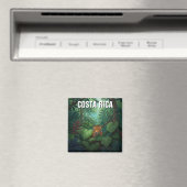 Corcovado Nationalpark Costa Rica Jaguar Magnet (In Situ (Geschirrspüler))