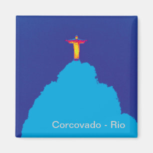 Corcovado Rio Brasilien Magnet