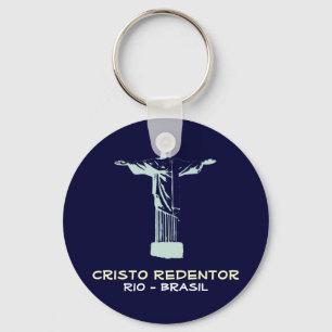 Corcovado, Rio-Brasilien Schlüsselanhänger