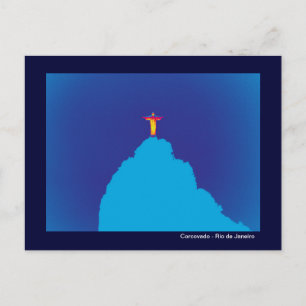 Corcovado - Rio de Janeiro Brasilien Postkarte