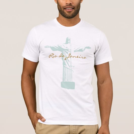 Corcovado RiodeJaneiro Brasilien T-Shirt (Vorderseite)