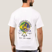Cordao de Ouro capoeira PA-Gebärdensprache T-Shirt (Rückseite)
