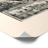 Cordele, GA Panorama Karte - 1908 Poster (Ecke)