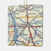 Cordele Georgia Keramikornament (Links)