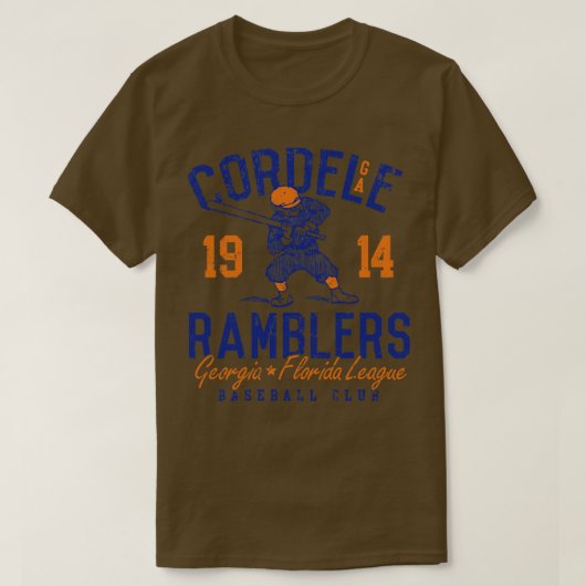 Cordele Ramblers T-Shirt (Design vorne)