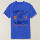 Cordele Ramblers T-Shirt (Design vorne)