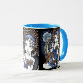 "Cordelia" gotische Tasse (VorderseiteRechts)