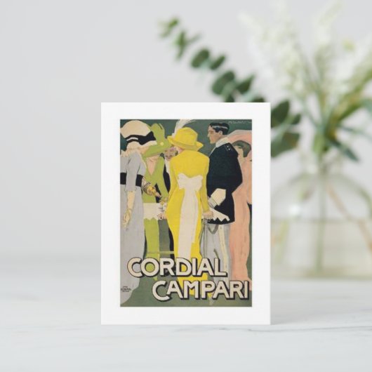 Cordial Campari 2 Postkarte (Stehend Vorderseite)