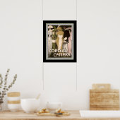 Cordial Compari Vintage Ad Poster (Küche)