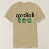 Cordiality Tee Liebhaber schwarz (Design vorne)