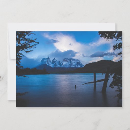 Cordillera Paine Einladung (Vorderseite)