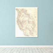 Cordilleras Leinwanddruck (Insitu (Holzboden))