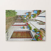 Cordoba Alleyway - das wirkliche Spanien Puzzle (Horizontal)