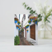 Cordoba Alleyway - Spanien Postkarte (Stehend Vorderseite)