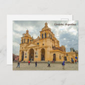 Córdoba, Argentinien, Catedral de Córdoba Postkarte (Vorne/Hinten)
