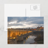 Cordoba City Sunset Postkarte (Vorne/Hinten)