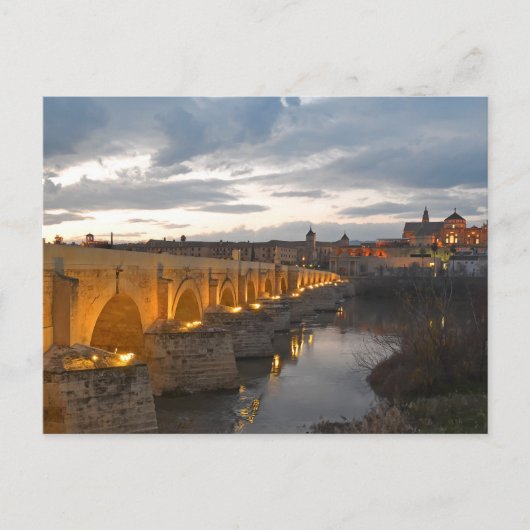 Cordoba City Sunset Postkarte (Vorderseite)