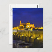 Cordoba in der Nacht Postkarte (Vorne/Hinten)